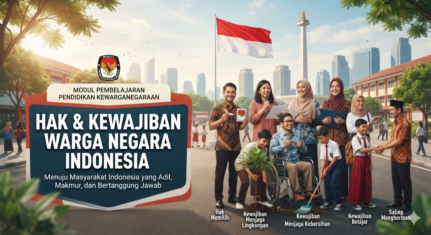 Hak & Kewajiban Warga Negara Indonesia