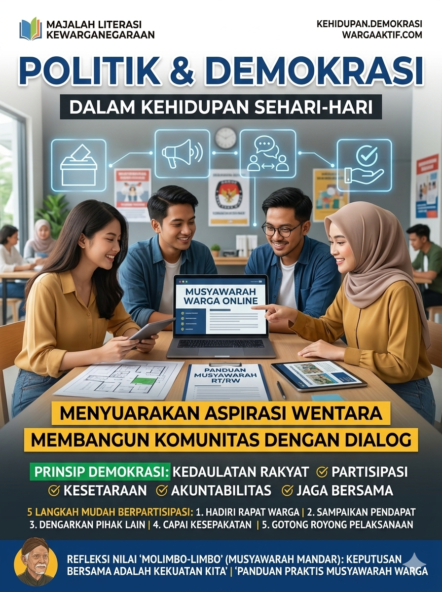 Politik & Demokrasi dalam Kehidupan Sehari-hari